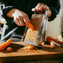 Supermom Premium 5 - in - 1 Stainless Steel Grater and Slicer - Justgrabit Inc.