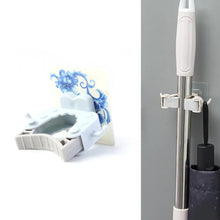 Wall Mounted Mop and Broom Holder Clip (1 Pc) - justgrabit.in | Just Grab It
