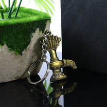 Shivling Trishul Metal Keychain Set (5 Pc Mix Design) - justgrabit.in | Just Grab It