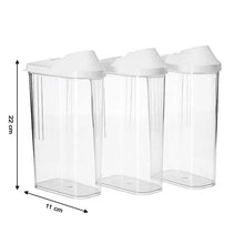 Easy Flow Airtight Storage Containers (3 Pc) - justgrabit.in | Just Grab It