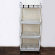 4 Layer Multipurpose Kitchen Storage Organizer Trolley with Wheels - justgrabit.in | Just Grab It