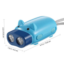 2 - LED Hand Press Torch – Battery - Free Hand Crank Flashlight - justgrabit.in | Just Grab It