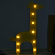Giraffe Shape LED Decorative Night Light (1 Pc) - justgrabit.in | Just Grab It