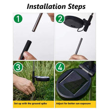 Solar Powered Starburst Firework Garden Light (1 Pc) - justgrabit.in | Just Grab It