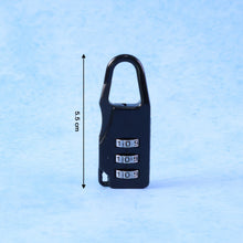 Secure 3 - Digit Combination Travel Lock (1 Pc) - justgrabit.in | Just Grab It