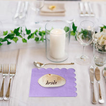 Lilac Scalloped Disposable Paper Napkin (23 x 23 cm / 120 Pc) - justgrabit.in | Just Grab It