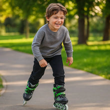 Professional Adjustable Inline Skates for Kids and Adults (Large / 1 Pair) - justgrabit.in | Just Grab It