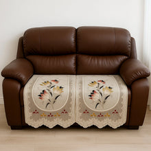 Floral Sofa Protector Runner - (1 Pc / 220x27 Inch) - justgrabit.in | Just Grab It