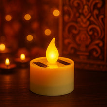 Solar Powered LED Flameless Candle Light (1 Pc) - justgrabit.in | Just Grab It