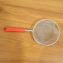 B - Grade Big Size Fine Mesh Kitchen Strainer with Strong Handle Grip (1 Pc) - justgrabit.in | Just Grab It