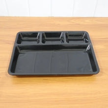 Plastic 4 - Compartment Rectangular Meal Serving Tray – Sectioned Dining Plate (1 Pc) - justgrabit.in | Just Grab It
