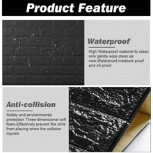 Wallpaper 3D Foam Wallpaper Sticker Panels (76 x 70 Cm / 1 Pc) - justgrabit.in | Just Grab It