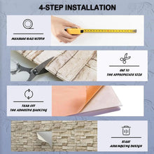 Wallpaper 3D Foam Wallpaper Sticker Panels (70 x 70 Cm / 1 Pc) - justgrabit.in | Just Grab It