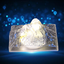 Unique Plastic Night Light: Flameless LED, Diwali (Iceberg Design, Gift) - justgrabit.in | Just Grab It