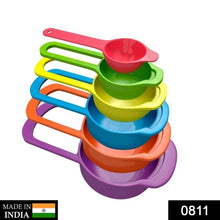Plastic Measuring Spoons for Kitchen (6 pack) - Justgrabit Inc.