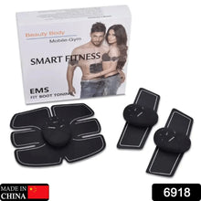 6 Pack abs stimulator Wireless Abdominal and Muscle Exerciser Training Device Body Massager/6 pack abs stimulator charging battery/mart Fitness Abs Maker/Exerciser Training Device - Justgrabit Inc.