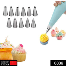 12 Piece Cake Decorating Set of Measuring Cup Oil Basting Brush - Justgrabit Inc.