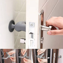 Silicone Door Handle Cover with Suction Cup (1 Pc / Mix Color) - justgrabit.in | Just Grab It