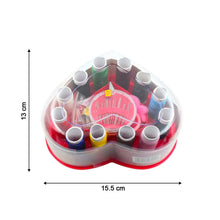 Heart - Shaped Sewing Box Multi - Functional Convenient Sewing Tools - Justgrabit Inc.