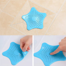 Star Shape Suction Cup Kitchen Bathroom Sink Drain Strainer Hair Stopper Filter, Star Shaped Sink Filter Bathroom Hair Catcher, Drain Strainers Cover Trap Basin (1 Pc) - Justgrabit Inc.