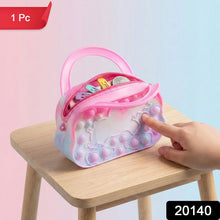 Silicone Pop It Coin Purse with Zipper and Handle (1 Pc) - justgrabit.in | Just Grab It