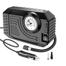 Tire Inflator Portable Air Compressor 12V Small Air Pump for Car Tires Bicycle Balloons, Cars, Bike, Bicycles and Other Inflatables with LED Light (12V) - Justgrabit Inc.