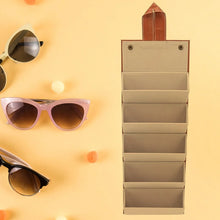 5 Slots Sunglasses Organizer Box, Glass Holder Box, spectacle case of sunglasses, Specs case, Foldable Travel Glasses Case Storage (1 Pc) - Justgrabit Inc.