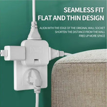 Wireless 3 in 1 Foldable Wall Plug Adapter / Socket / Converter (1 Pc) - justgrabit.in | Just Grab It