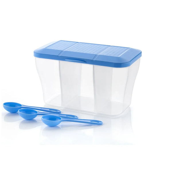 Plastic Square Storage Organiser Container (750ML Capacity) - Justgrabit Inc.