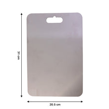 Large Stainless Steel Chopping Cutting Board (1 Pc) - justgrabit.in | Just Grab It