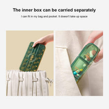 Portable Weekly Pill Box Organiser Daily Pill Keeper 21 Grid Container (1 Pc) - justgrabit.in | Just Grab It