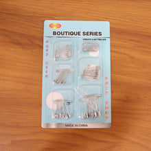 Multipurpose Metal Safety Pin Assortment Set - justgrabit.in | Just Grab It