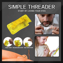 Needle Threader, Stylish Appearance Comfortable Grip Lightweight Portable Automatic Needle Threader for Sewing for Home (1 Pc) - Justgrabit Inc.