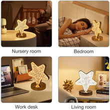 Star Crystal Diamond Touch Lamp – USB Rechargeable, 3 - Way Dimmable - Justgrabit Inc.