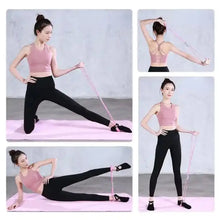 Sport Resistance Loop Band (1 Pc): Exercise, Yoga, Fitness, Mix Color - Justgrabit Inc.