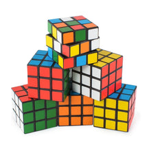 Plastic Fancy 3x3 Small Cube Puzzles Game - 2 Pieces (Multicolour) - Justgrabit Inc.