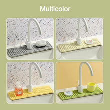 Silicone Faucet Splash Guard Pad for Kitchen & Bathroom Sink (1 Pc / Mix Design & Size) - Justgrabit Inc.