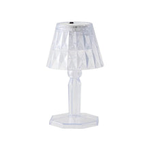 2in1 Transparent Mini Crystal Table Lamp with Reflection Light - justgrabit.in | Just Grab It