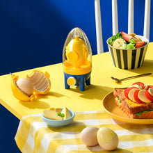 Manual Golden Egg Puller Scrambler White Yolk Mixer Kitchen Tool - justgrabit.in | Just Grab It