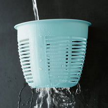 Hanging Plastic Storage Basket, Adhesive Wall Mounted Organizer Box Make Up Holder Shelf Bathroom Wall Basket Punch Free Drain Basket for Kitchen Bathroom, Wall Type Storage Basket (1 Pc) - Justgrabit Inc.