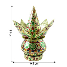 Traditional Decorative Pooja Kalash (1 Set) - justgrabit.in | Just Grab It