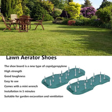 Lawn Aerator Sandals, Garden Grass Aerator Spiked Sandals Green Studded Shoes for Yard Patio Garden Excavation - Justgrabit Inc.