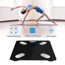 Bluetooth Body Fat Scale Digital Smart Body Weight Scale iOS and Android App to Manage Body Weight, Body Fat, Water, Muscle Mass, BMI, BMR, Bone Mass and Visceral Fat with BMI Scale - Justgrabit Inc.