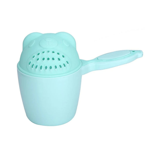 Baby Shampoo Shower Cup Safe Soft Bathing Water Scorpion Baby Bath Tumbler Hair Washing Mug Rainer - justgrabit.in | Just Grab It
