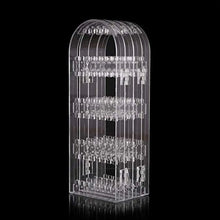 4 Folding Storage Hanger Acrylic Earring Screen Holder Display Stand Clear (1 Set) - Justgrabit Inc.
