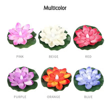 Water Floating Smokeless Candles & Lotus Flowers Sensor Led TeaLight for Outdoor and Indoor Decoration - Pack of 6 Candle, Diwali (Pack of 6) - justgrabit.in | Just Grab It