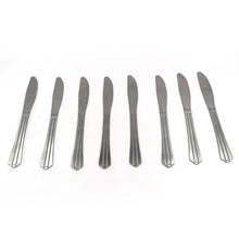 8 Pieces Dinner Knife Cutlery Set Used for Salad sandwich and Portable to be Taken for Outing or Picnic - Justgrabit Inc.