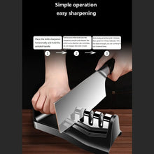 Kitchen Knife Sharpener – Handheld for Chefs & Serrated Knives (1 Pc, Chopper Not Included) - Justgrabit Inc.
