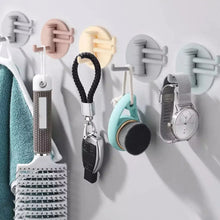 180° Rotating Punch - Free 3 - Hook Sticky Hook – 1 Pc - justgrabit.in | Just Grab It