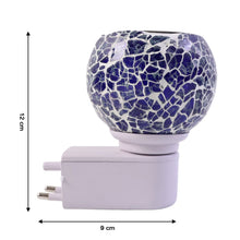 Kapoor Dani Mosaic Glass Electric Night Lamp (1 Pc) - justgrabit.in | Just Grab It